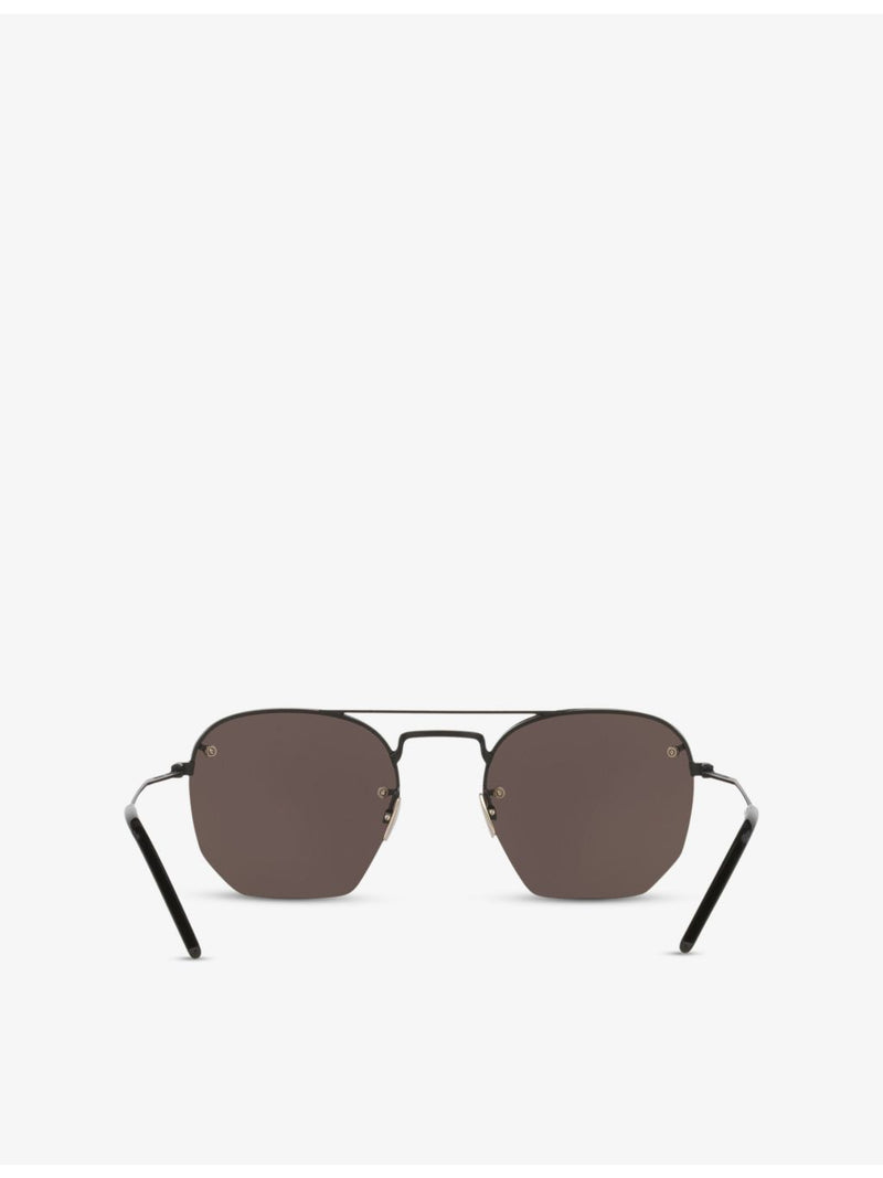 Saint Laurent sunglasses SL 422 round frame metal - British product