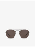 Saint Laurent sunglasses SL 422 round frame metal - British product