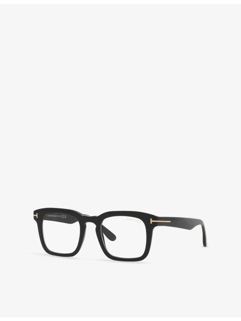 Tom Ford square-frame acetate optical glasses TR001964, imported from the UK