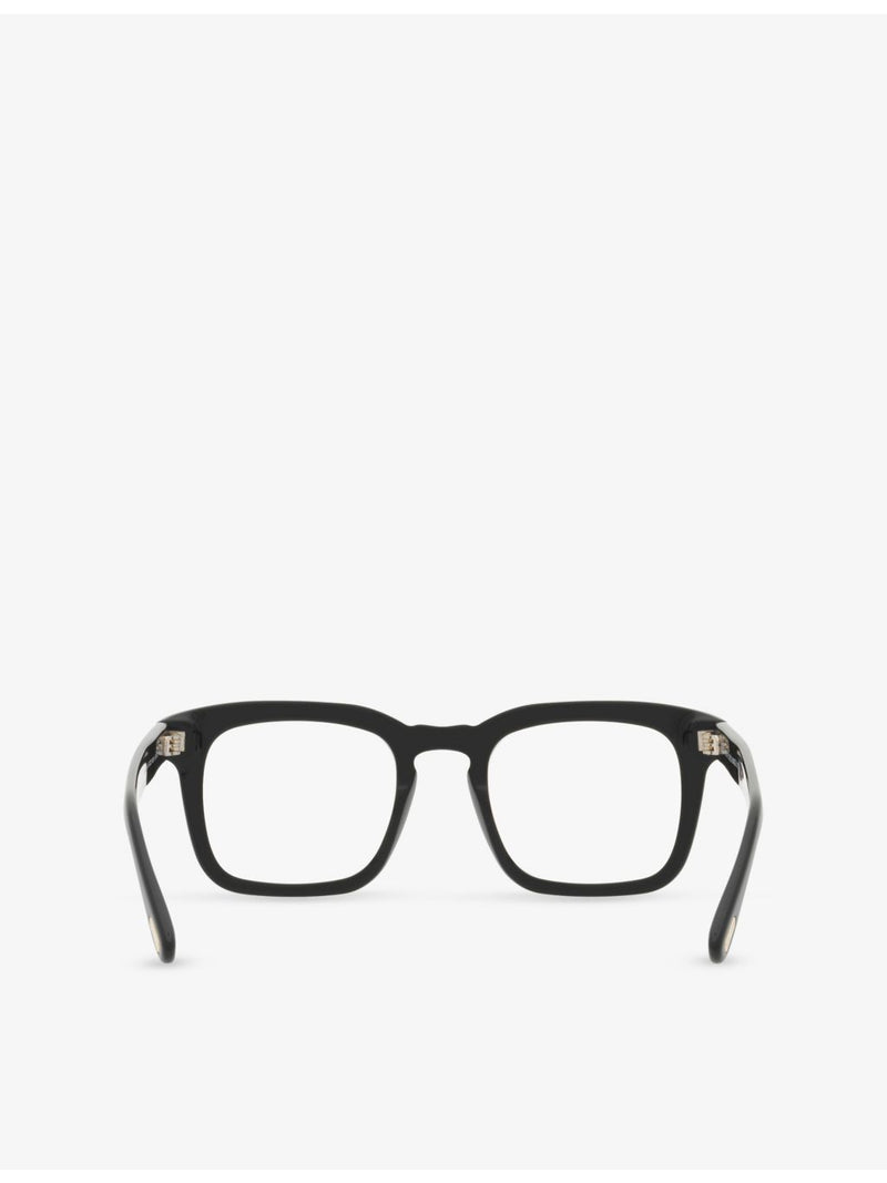 Tom Ford square-frame acetate optical glasses TR001964, imported from the UK