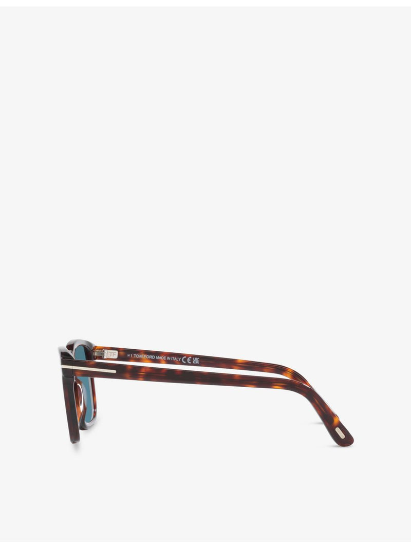 Tom Ford FT1179 square-frame acetate sunglasses, UK version