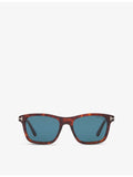 Tom Ford FT1179 square-frame acetate sunglasses, UK version