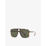 Tom Ford sunglasses Kemp pilot-frame acetate, imported from the UK