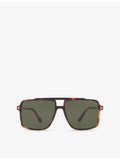 Tom Ford sunglasses Kemp pilot-frame acetate, imported from the UK