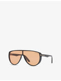 Tom Ford Achilles pilot-frame acetate sunglasses, UK version