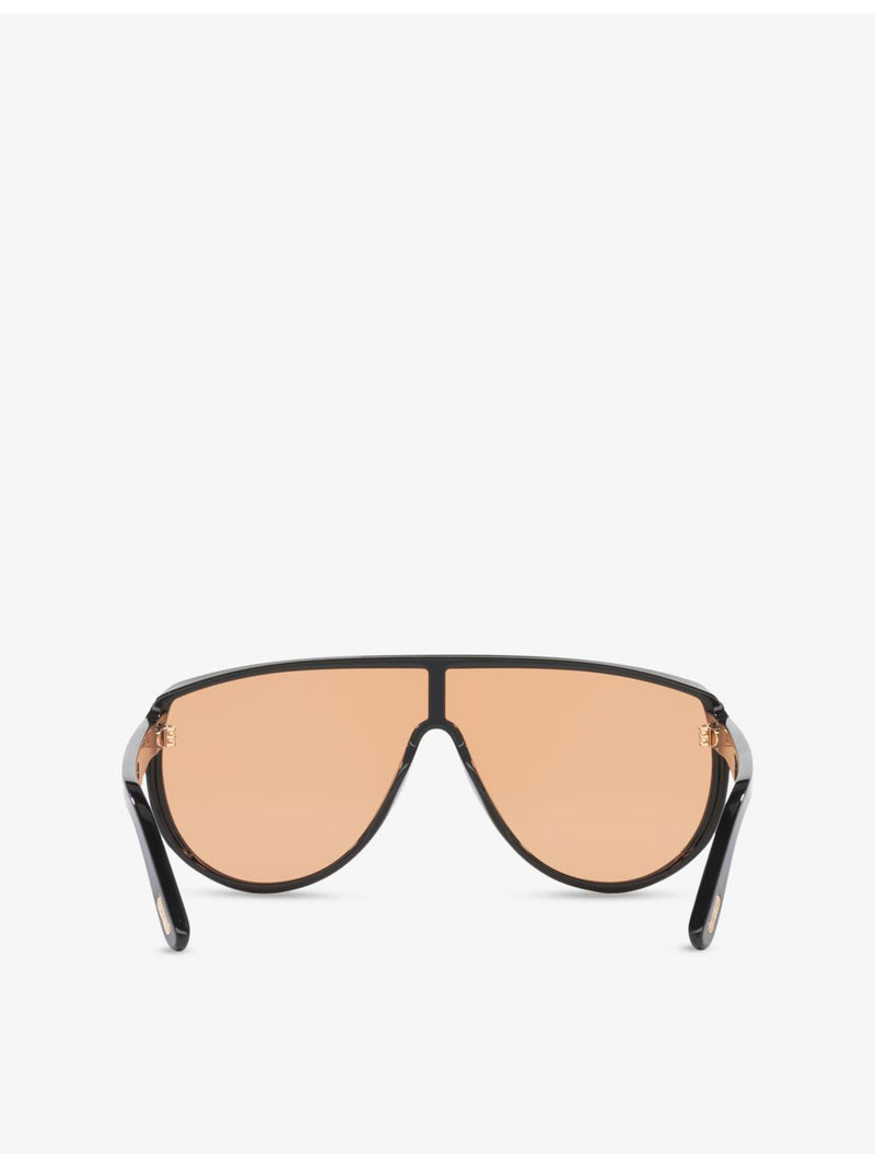 Tom Ford Achilles pilot-frame acetate sunglasses, UK version