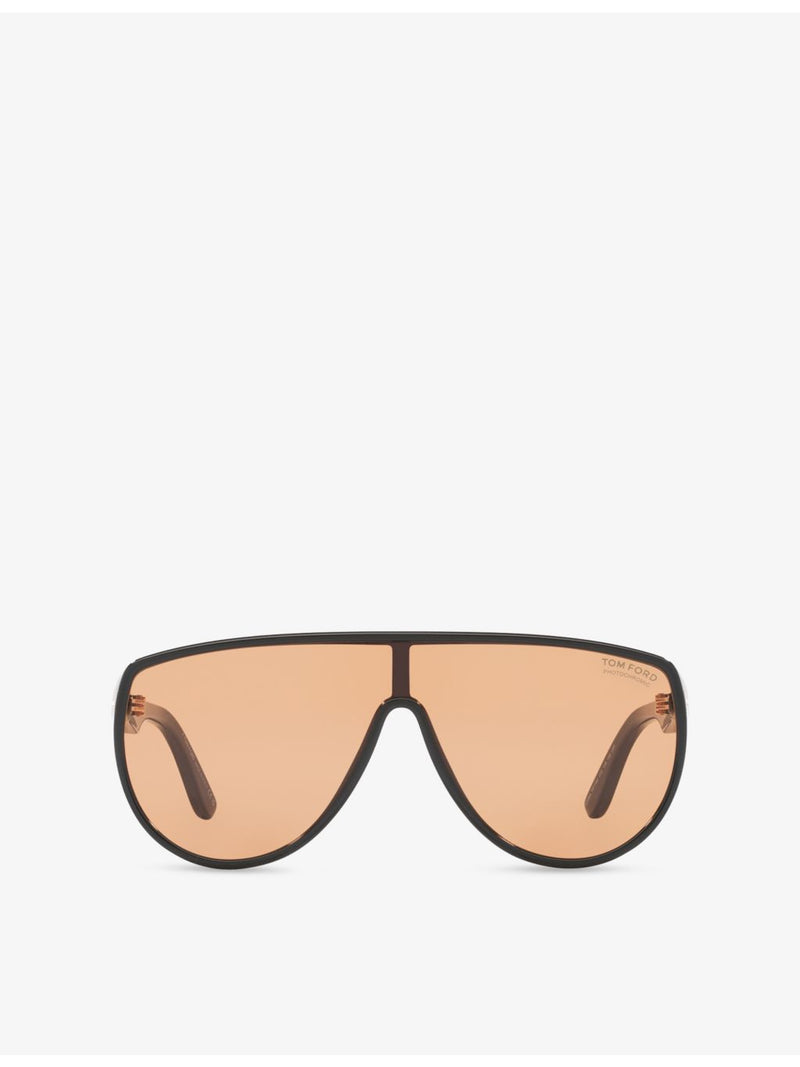 Tom Ford Achilles pilot-frame acetate sunglasses, UK version