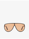 Tom Ford Achilles pilot-frame acetate sunglasses, UK version