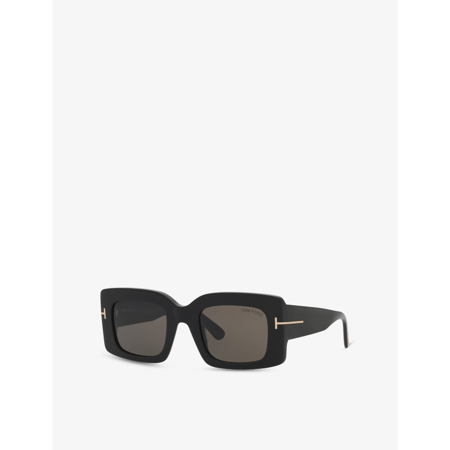 Tom Ford Brigitta rectangle-frame acetate sunglasses, imported from the UK