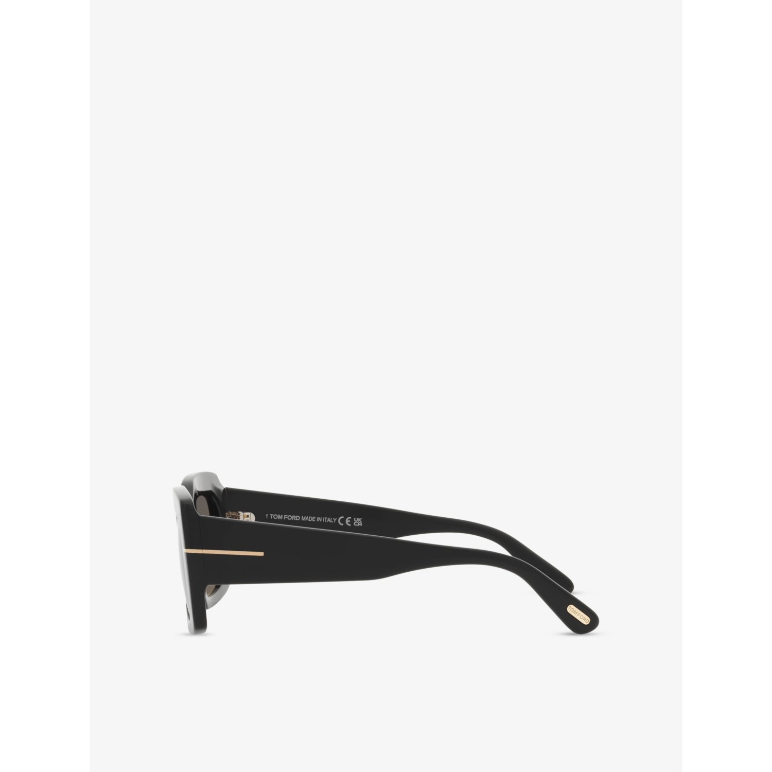 Tom Ford Brigitta rectangle-frame acetate sunglasses, imported from the UK