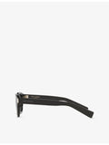 Saint Laurent SL 746 round-frame acetate sunglasses with tinted lenses, UK version