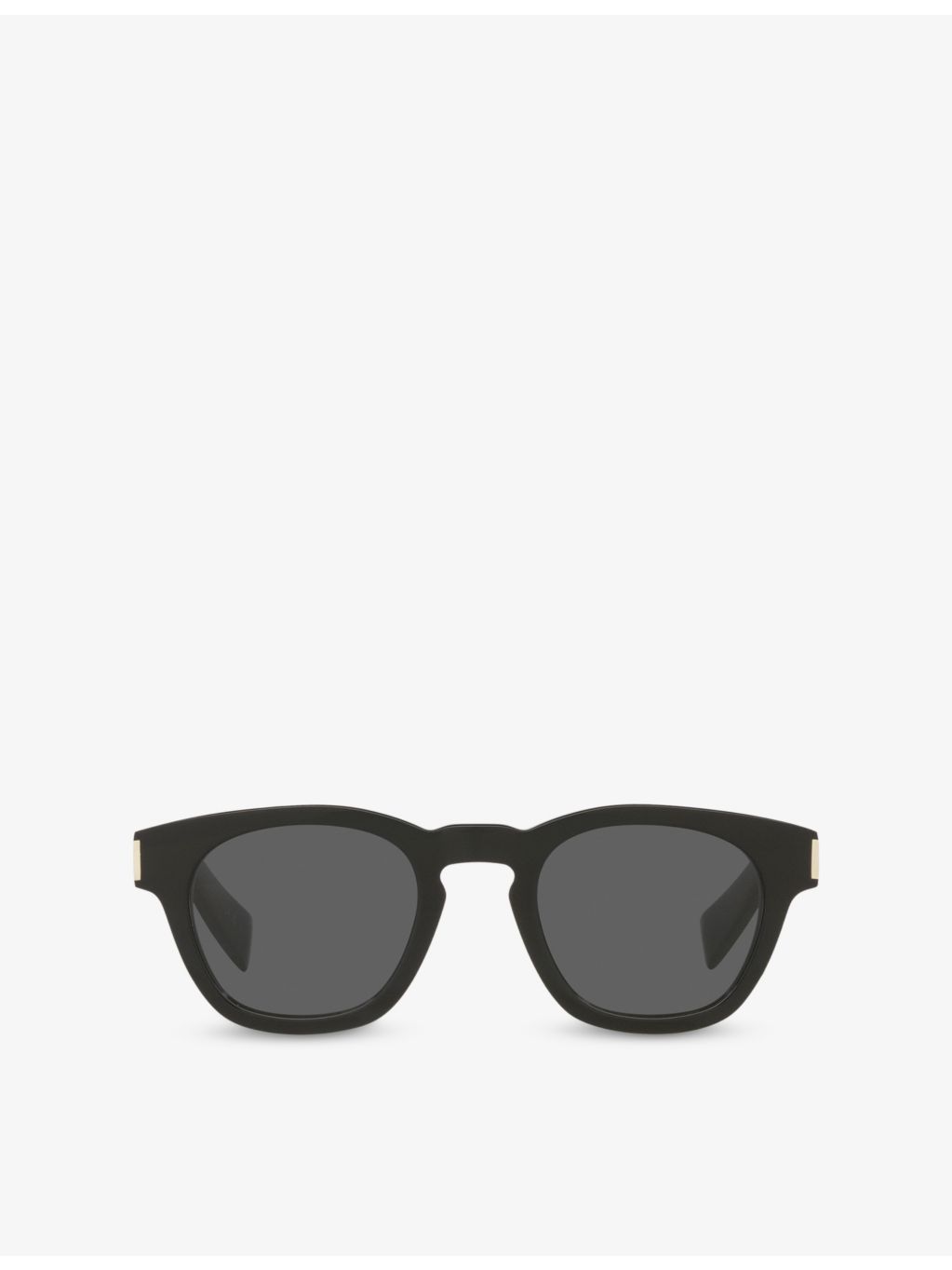 Saint Laurent SL 746 round-frame acetate sunglasses with tinted lenses, UK version