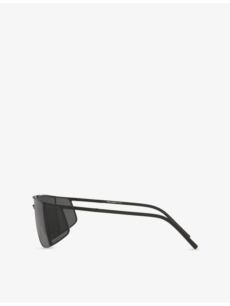 Saint Laurent SL 750 rectangular metal sunglasses - British product