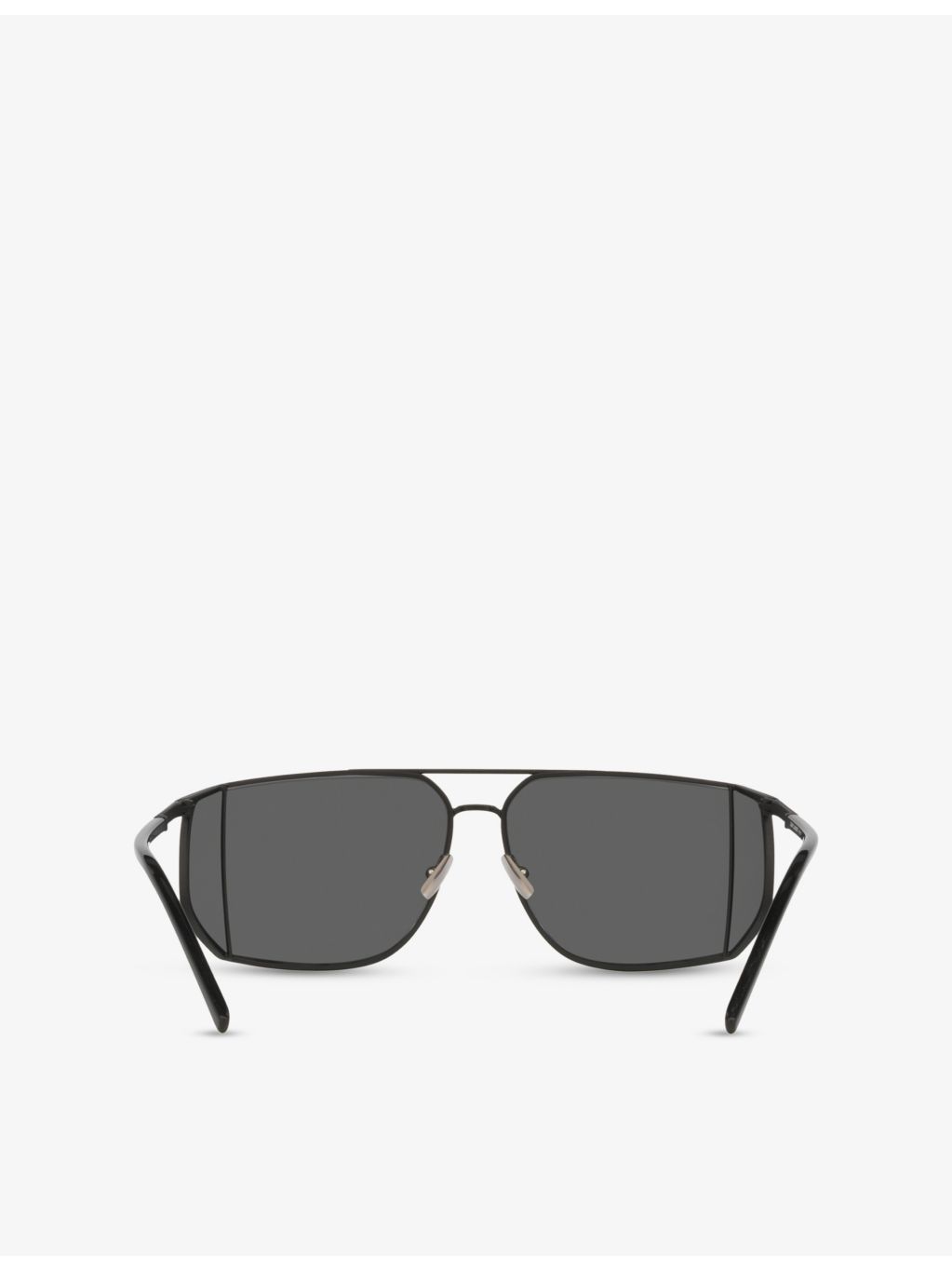 Saint Laurent SL 750 rectangular metal sunglasses - British product