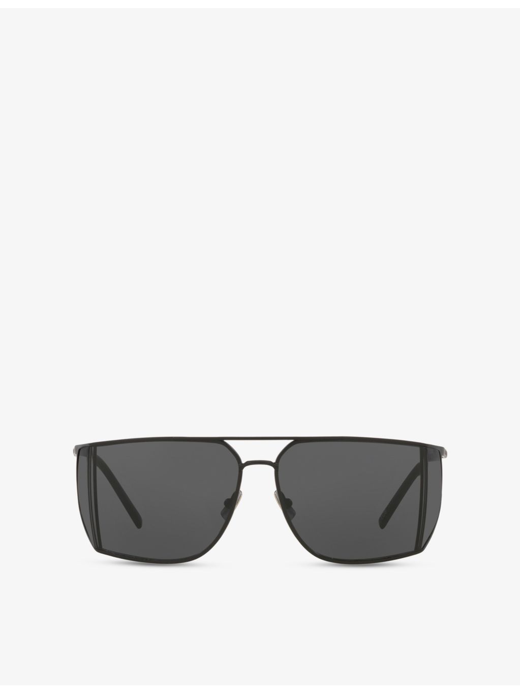 Saint Laurent SL 750 rectangular metal sunglasses - British product