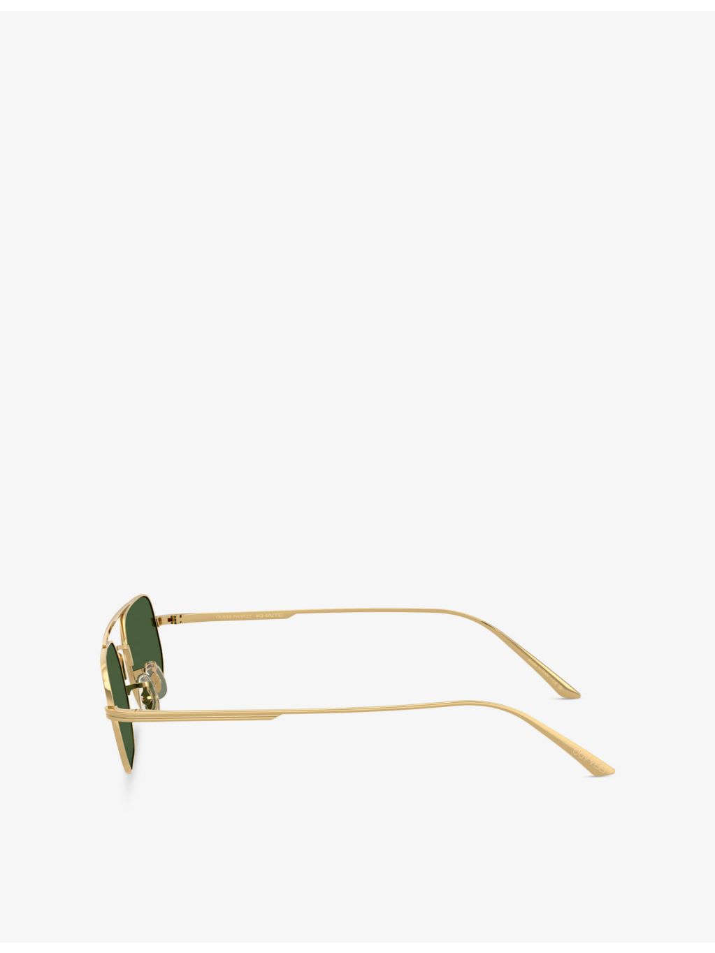 Oliver Peoples sunglasses angular steel frame 52mm - British product