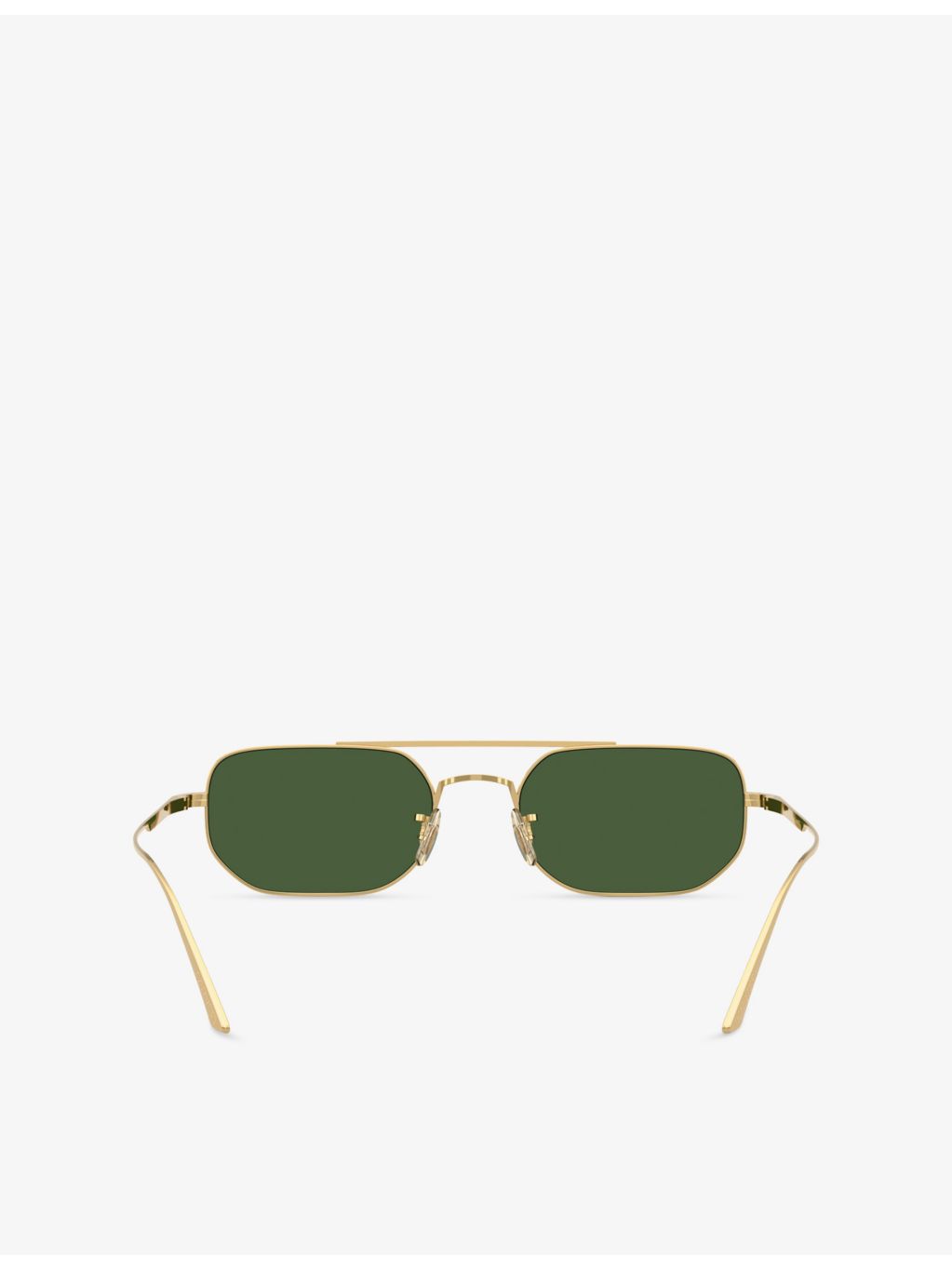 Oliver Peoples sunglasses angular steel frame 52mm - British product