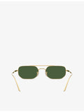 Oliver Peoples sunglasses angular steel frame 52mm - British product