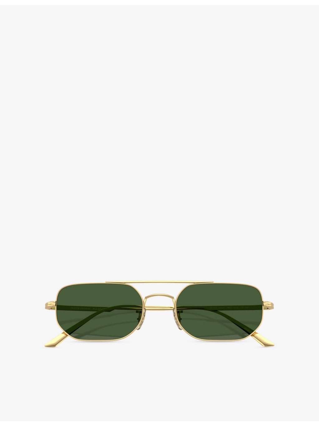 Oliver Peoples sunglasses angular steel frame 52mm - British product