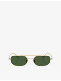 Oliver Peoples sunglasses angular steel frame 52mm - British product