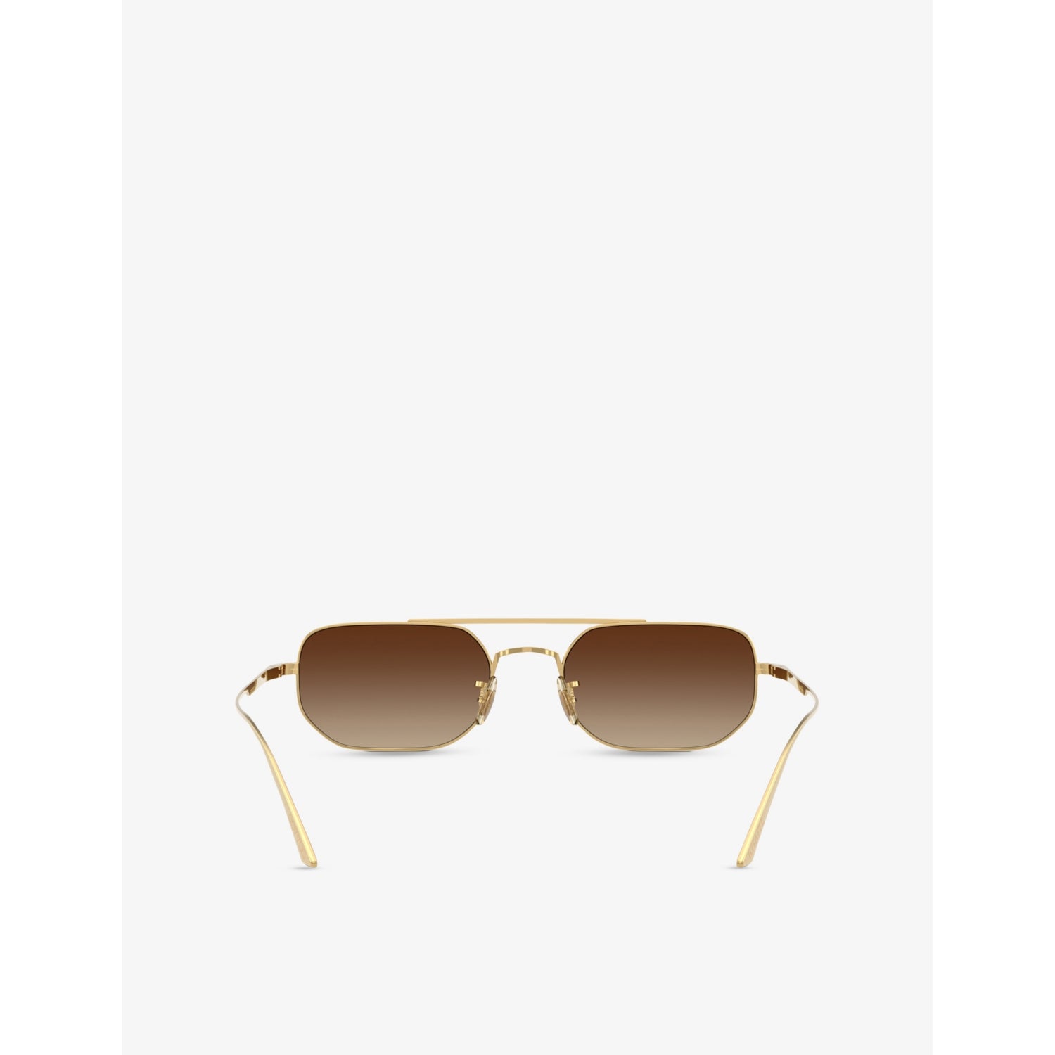 Oliver Peoples OV1351S angular steel sunglasses - British product