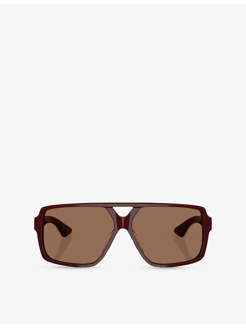 Oliver Peoples rectangle acetate sunglasses OV5520SU - British product