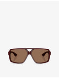 Oliver Peoples rectangle acetate sunglasses OV5520SU - British product
