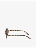 Oliver Peoples OV5574SU oval acetate sunglasses with tinted lenses, UK version