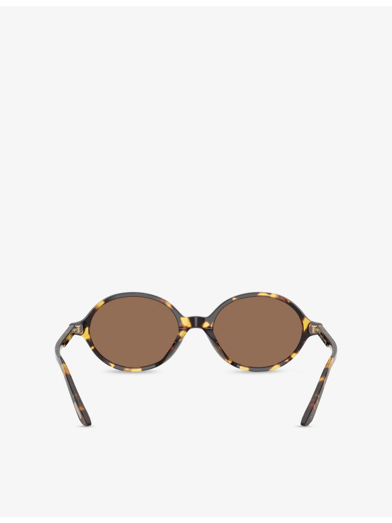 Oliver Peoples OV5574SU oval acetate sunglasses with tinted lenses, UK version