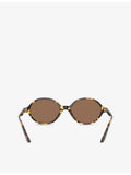 Oliver Peoples OV5574SU oval acetate sunglasses with tinted lenses, UK version