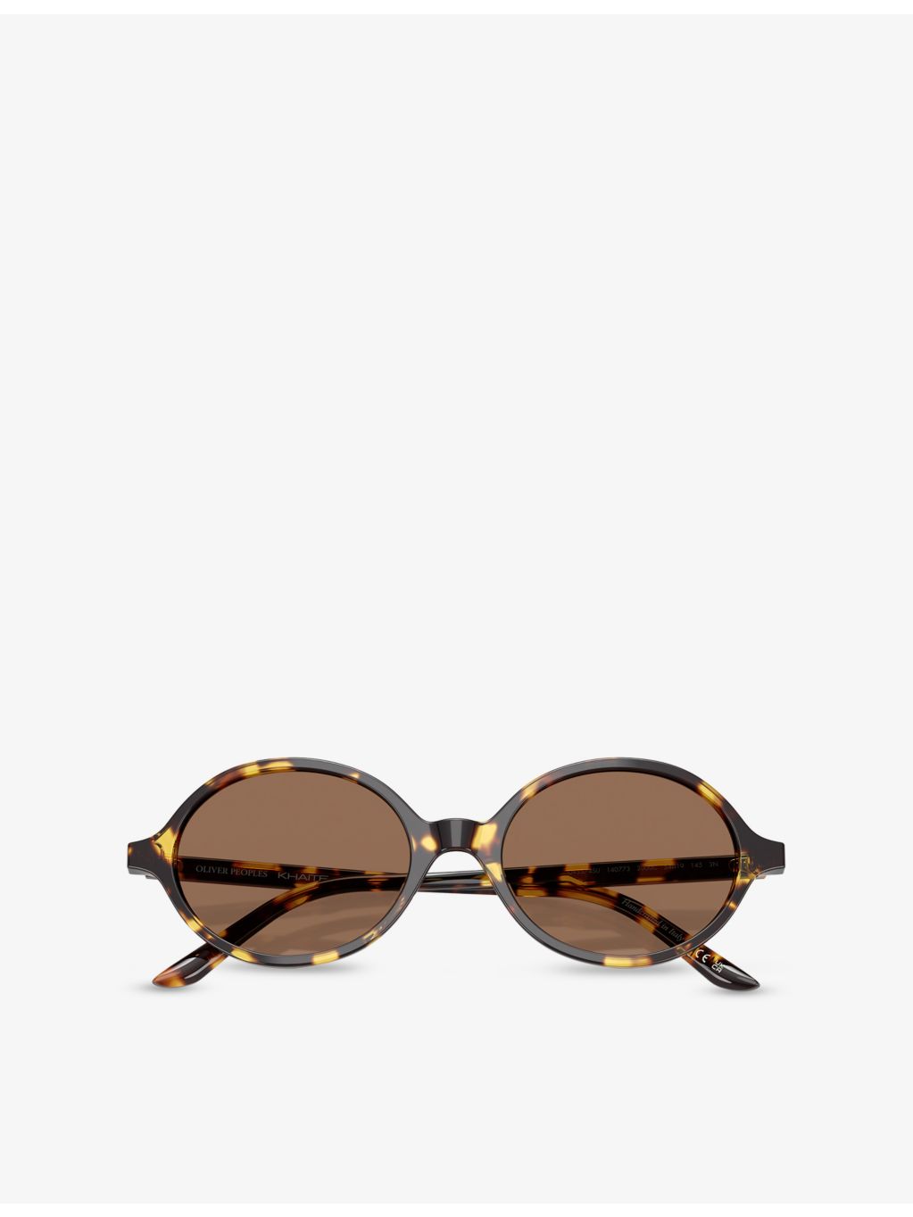Oliver Peoples OV5574SU oval acetate sunglasses with tinted lenses, UK version