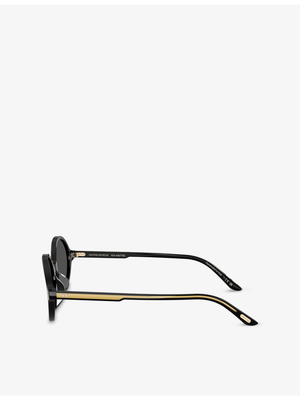Oliver Peoples x Khaite oval-frame acetate sunglasses, UK version