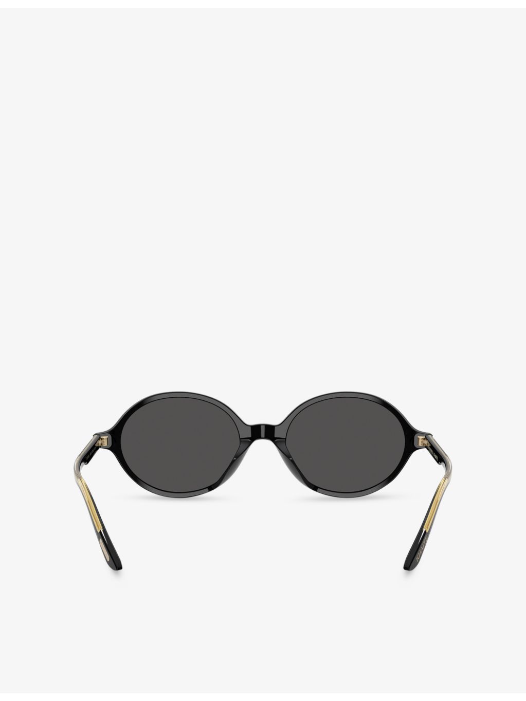 Oliver Peoples x Khaite oval-frame acetate sunglasses, UK version