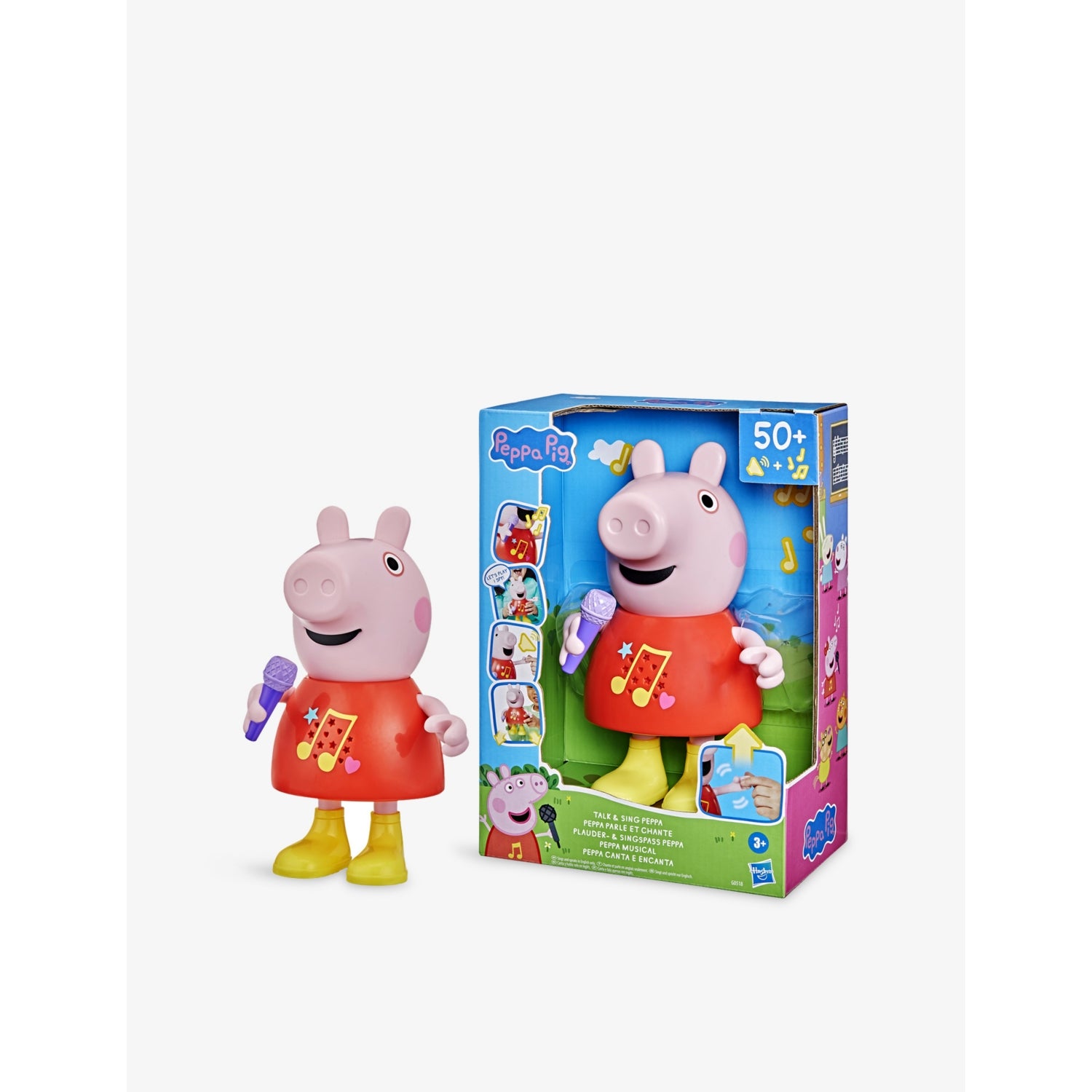 Peppa Pig Talk & Sing Interactive Toy 25.4cm, UK version