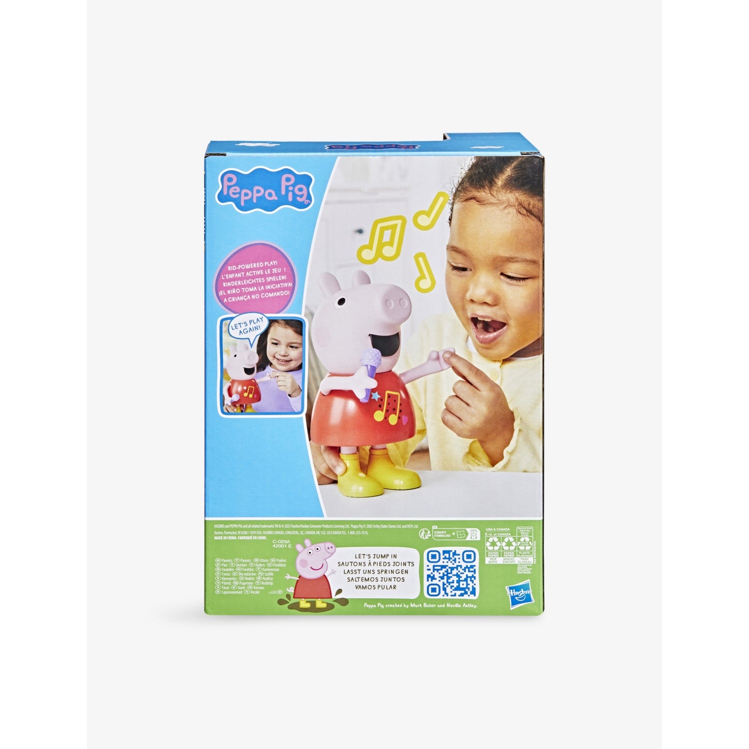 Peppa Pig Talk & Sing Interactive Toy 25.4cm, UK version