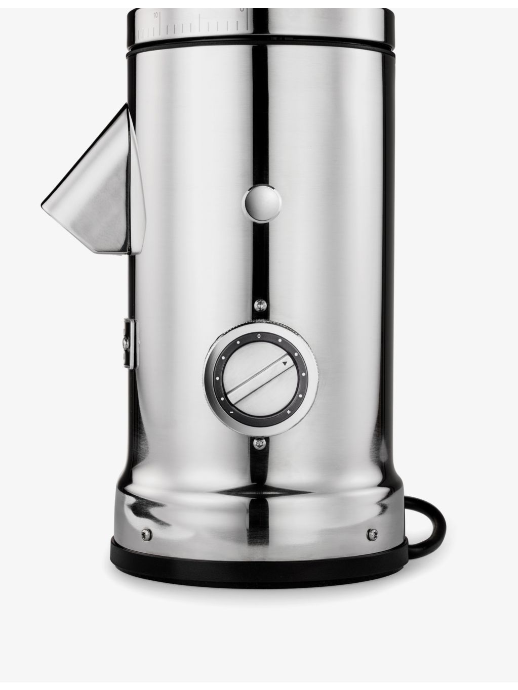 Aarke flat burr coffee grinder stainless steel (British brand)