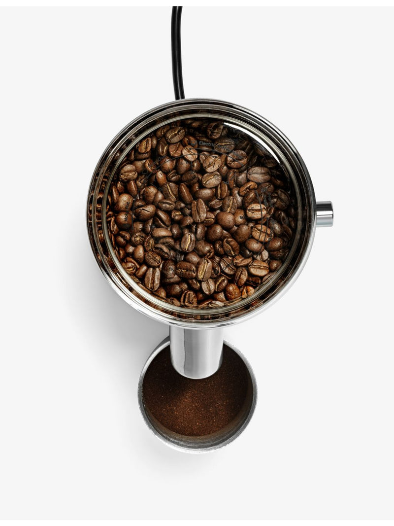 Aarke flat burr coffee grinder stainless steel (British brand)