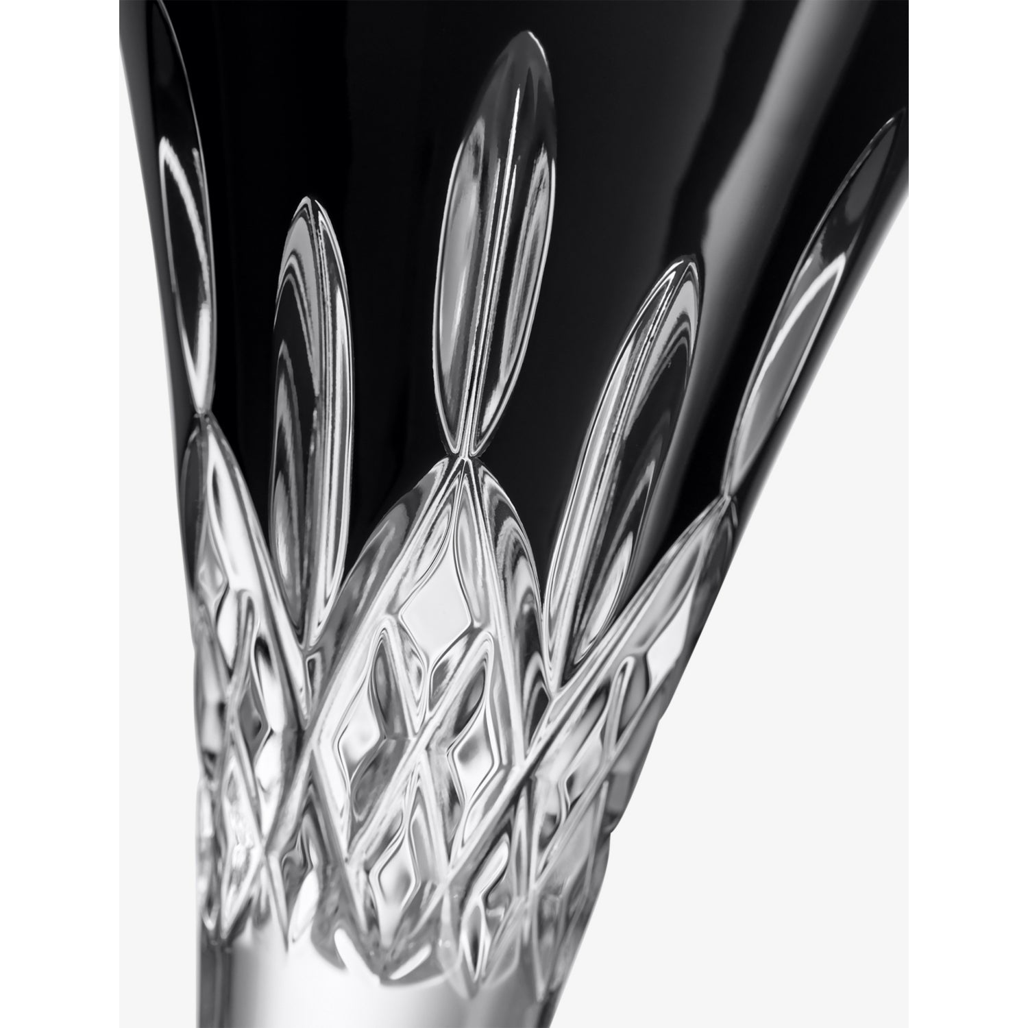 Waterford Lismore crystal champagne flutes set of two 170ml, UK version