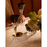 Waterford Lismore crystal champagne flutes set of two 170ml, UK version