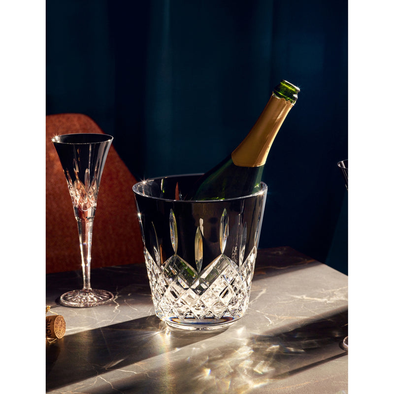 Waterford Lismore crystal champagne flutes set of two 170ml, UK version
