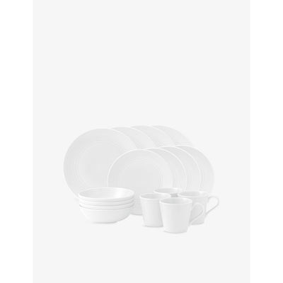 selfridges Royal Doulton Gordon Ramsay Maze 16-Piece Stoneware Dinnerware Set- Buy online at McGrocer