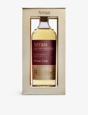 Arran single-malt whisky 12-year-old exclusive cask 700ml - British product