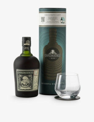 Diplomático Reserva Exclusiva gift set 700ml, imported from the UK