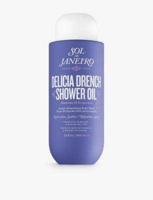 Sol de Janeiro Delícia Drench shower oil 385ml, imported from the UK