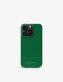 MINTAPPLE grained leather iPhone 16 Pro case, imported from the UK