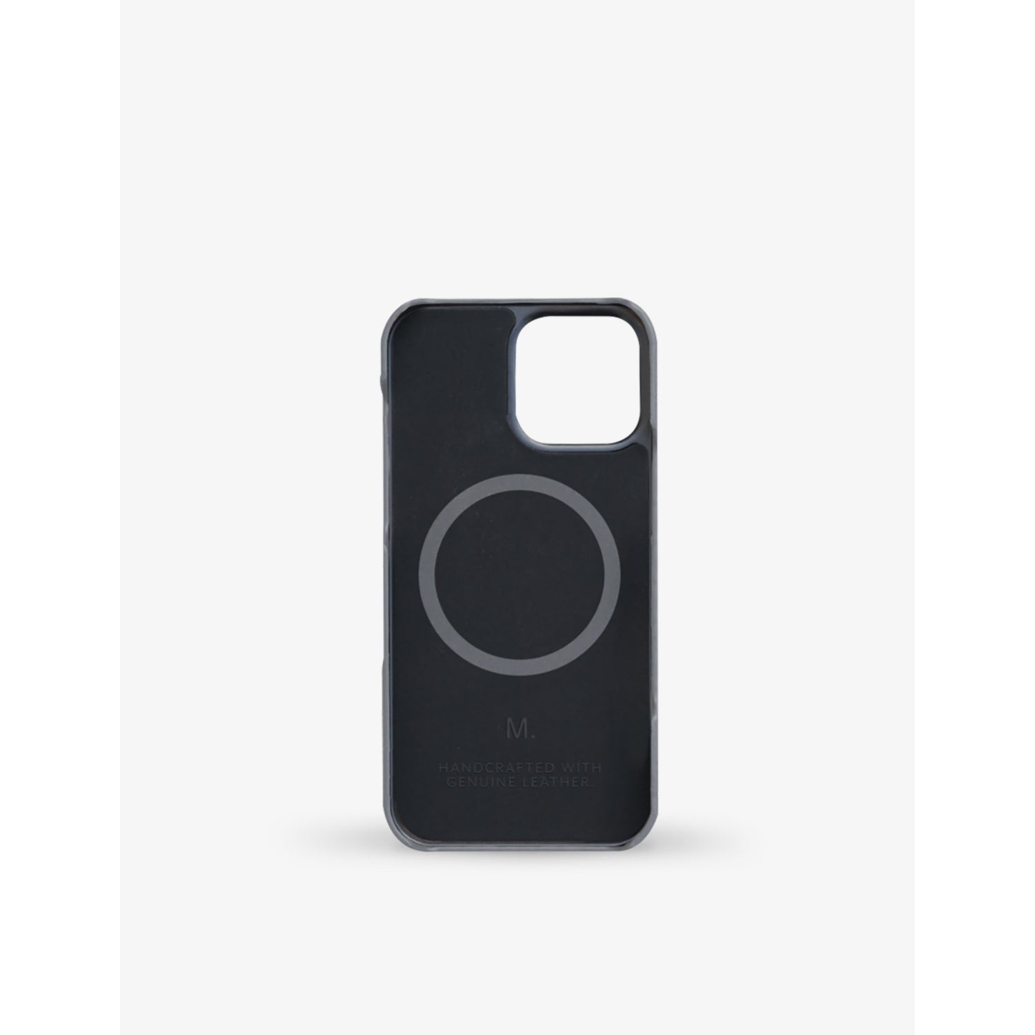 MINTAPPLE grained-leather phone case for iPhone 16 Pro Max - British product