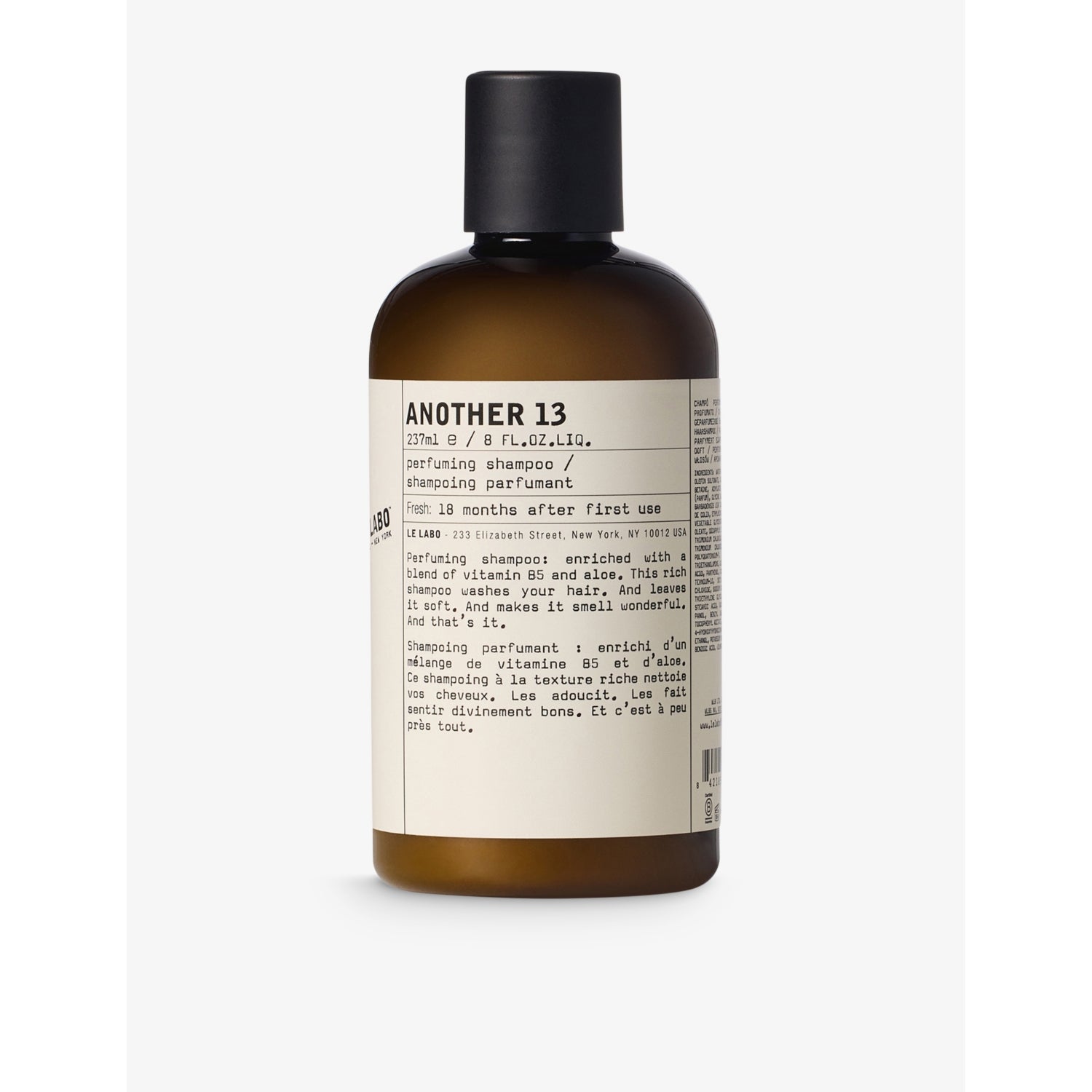 Le Labo Another 13 perfuming shampoo 237ml, UK version