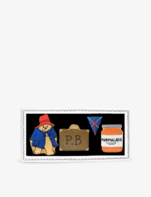 Biscuiteers Paddington Bear letterbox vanilla iced biscuits - British product