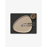 Lind DNA Nupo flecked leather placemat 45 x 35cm - British product