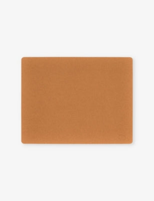 Lind DNA Nupo flecked leather placemat 45 x 35cm - British product